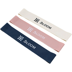 LIVEPRO Bloom乳膠迷你帶 3種組, 白色+粉色+藍色