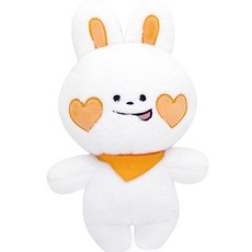 Byeolgomiwa Hato 棉花糖朋友 Hato 大型絨毛娃娃, 66cm, 白色, 1個