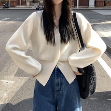 Lemon Soul 女款 Haven V領針織開襟衫