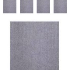 Sionnet 陽臺客廳防滑簡易拼接地磚地墊地毯, 灰色, 5個