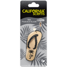 CALIFORNIA scents 涼鞋造型懸掛式芳香劑, 1個, 冰爽香