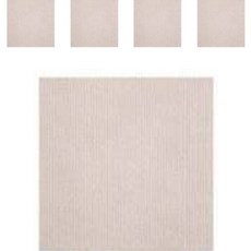 Sionnet 陽台客廳防滑易貼拼接磁磚地墊地毯, 象牙白, 5個