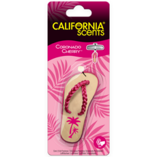 CALIFORNIA scents 涼鞋造型懸掛式芳香劑, 1個, 科羅納多櫻桃香