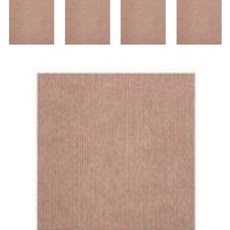 Sionnet 陽台客廳防滑易貼拼接磁磚地墊地毯, 米色, 5個