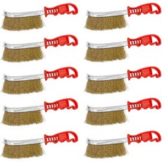 World Clean 鋼絲刀刷, 10個, 混合顏色