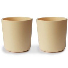 mushie 幼兒用杯 200ml, 2個, 黃色