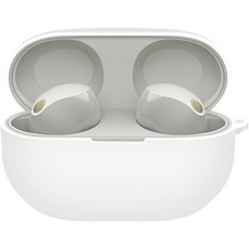 SPACE SHIELD Sony 相容矽膠鑰匙圈保護殼, WF-1000XM5, 透明