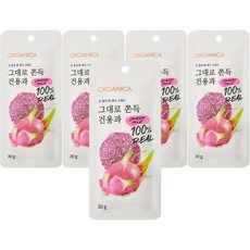 ORGANICA 嚼勁十足火龍果乾 無加糖, 5個, 30g
