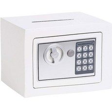 ELLESI 數位迷你保險箱 ELS-17H, 白色