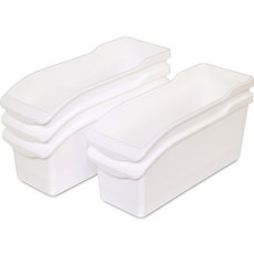 Living Sunday 韓國製冰箱半開放式收納托盤, 白色