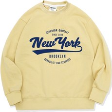 OTD 高級毛圈布紐約字母印花寬鬆版大學T