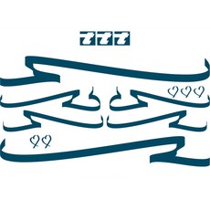 instant tattoo TTT 紋身腰帶, 1個, 黑色