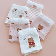 Juniday 學生內褲 Petit Teddy 5件組