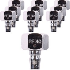 東仁 空氣快速接頭 鋅 氣動工具 空壓機 PF40, 10個