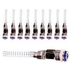 JSHoseMall 世昌 自動空氣快速接頭 OSN 30 空壓機空氣軟管, 10個