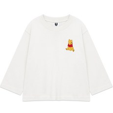Golden Rabbit 兒童 D 迷你小熊維尼長袖T恤