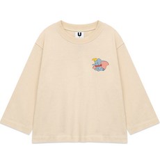 골든래빗 아동용 D 티니덤보 긴팔 티셔츠