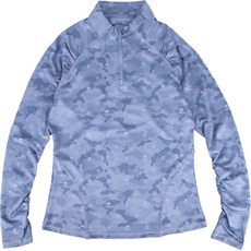 G FORE 女性ICON迷彩四分之一拉鍊上衣 G4LF22K141