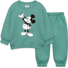 리틀래빗 아동용 D 상상 미키 상하 세트