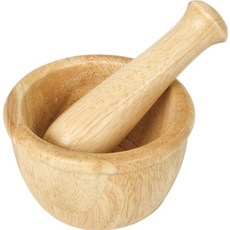 原木研磨迷你研缽搗槌組, 1組