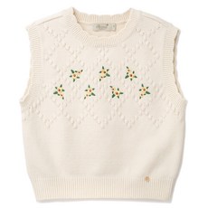 Perimitz 女童款刺繡亮點針織背心 P2332K466
