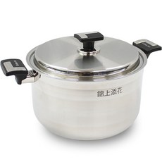 Kitchen-Art 電磁爐 錦上添花 不鏽鋼湯鍋 28cm, 混合色, 直徑 28cm x 高度 17cm, 1個