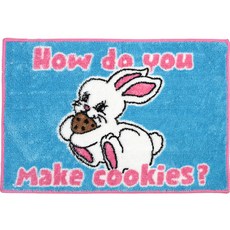 Dailylike 在一起腳踏墊, 01 餅乾兔子