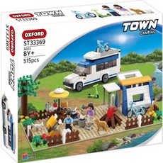 OXFORD TOY 城鎮露營 33369 515p, 混色