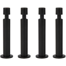 Cholmuldaejang 纖薄彈簧門擋 黑色, 4個