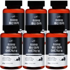 亮氨酸瑪卡錠, 60顆, 6罐