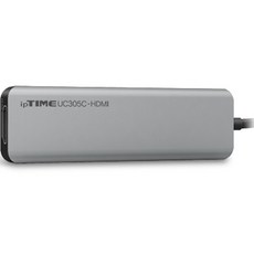ipTIME 5埠/USB 3.0 Type C UC305C-HDMI, 銀色