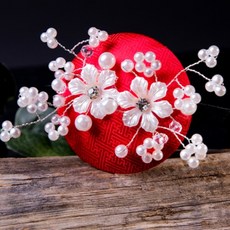 Agahanbok 女童瑪格麗特花朵髮帶