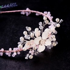 Agahanbok 女童花朵公主髮帶