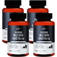 亮氨酸瑪卡錠, 60顆, 4罐