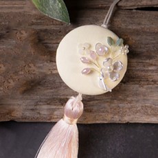 Agahanbok 女童葉片枝鳥韓服配飾