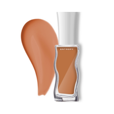 Entropy Makeup撕拉式指甲, 1個, 10ml, 磚橙色