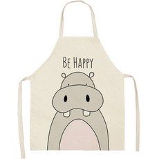 daysoy 動物頭像美術圍裙, N09