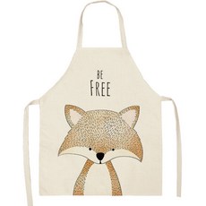 daysoy 動物頭像美術圍裙, N11