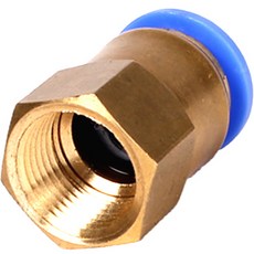 KPC 에어호스 유공압공구 원터치휘팅 PCF 06-02, 1개