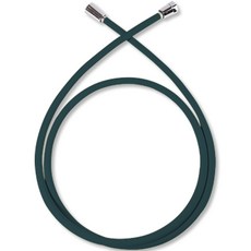 아쿠아듀오 물때방지 잔수배출 샤워호스 2m + 스패너 세트, 딥그린((샤워호스))