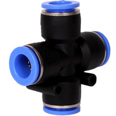 KPC 에어호스 유공압공구 원터치휘팅 PZA 0600, 1개