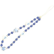 워너프 비즈 스너글 폰 스트랩, 블루스마일, 1개