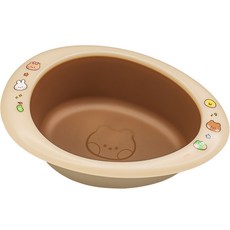 LiLFANT LINE FRIENDS minini Kiyo雙色蛋形碗, 混合顏色, 1個