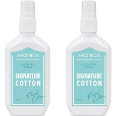 아로니카 센티드 스프레이 시그니처코튼, 100ml, 2개