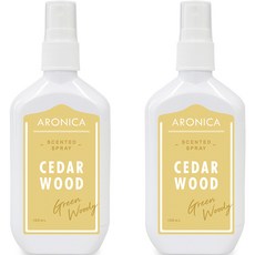 아로니카 센티드 스프레이 시더우드, 100ml, 2개