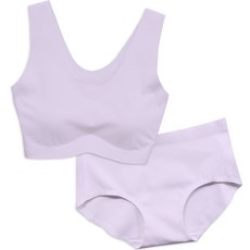 女童糖果學生無痕內衣褲套裝