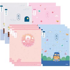 ibis 小學3-6年級漢字8格筆記本, 隨機出貨, 10本