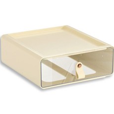 Mabel In Home 現代簡約整理抽屜盒, 象牙白, 1個