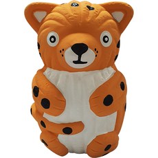 Karlie 강아지 라텍스 티거 장난감, 혼합색상, 1개