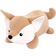 COZYN 瀕臨絕種動物玩偶睡眠枕 沙漠狐, 混色